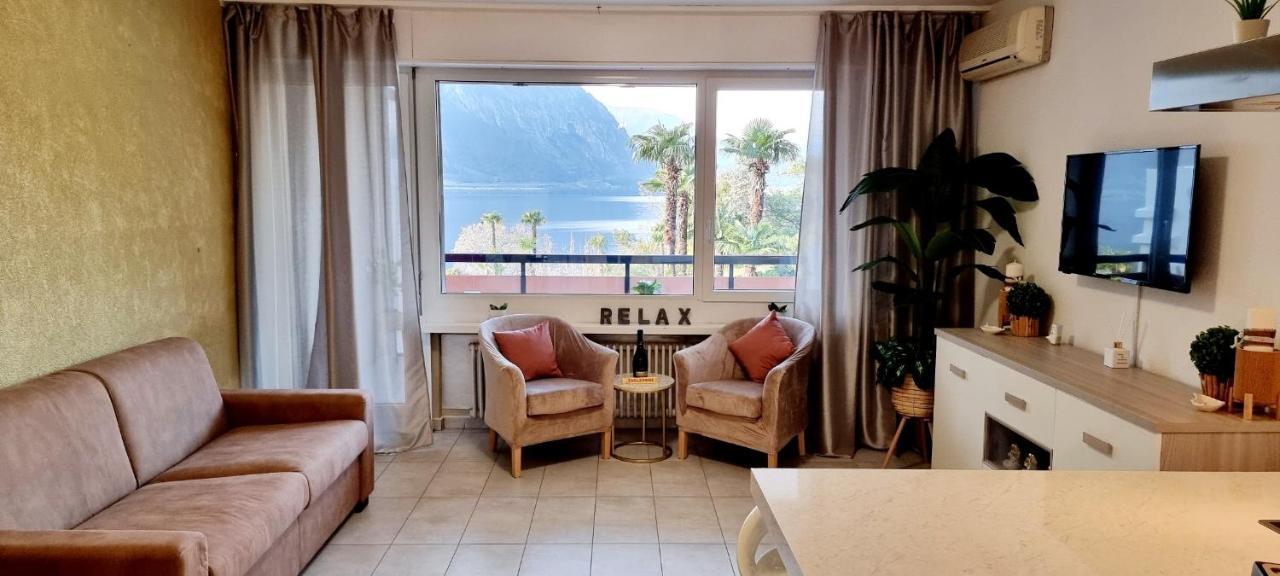 Relax-Lugano Lake Биссоне Экстерьер фото