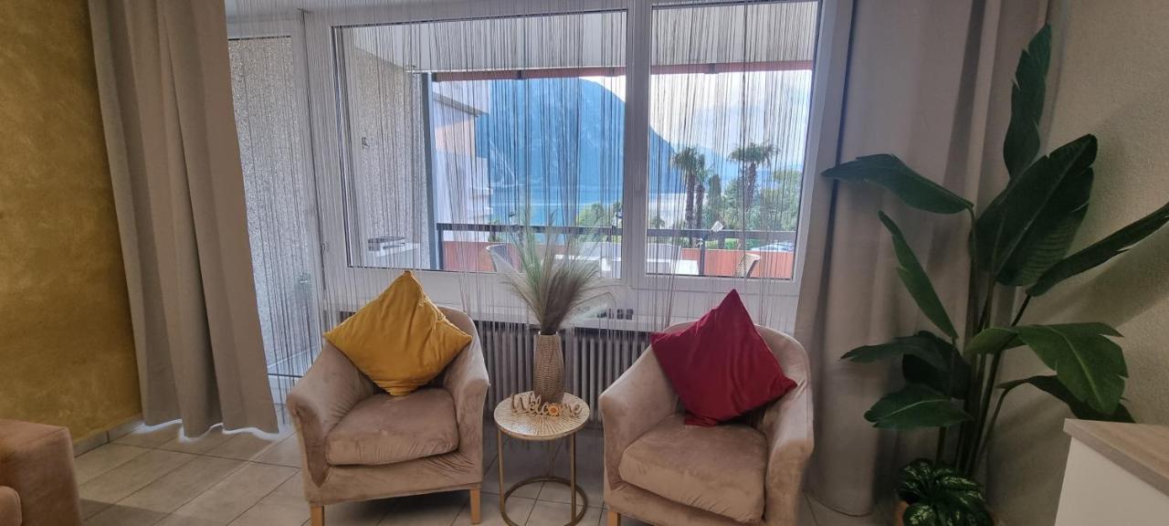 Relax-Lugano Lake Биссоне Экстерьер фото