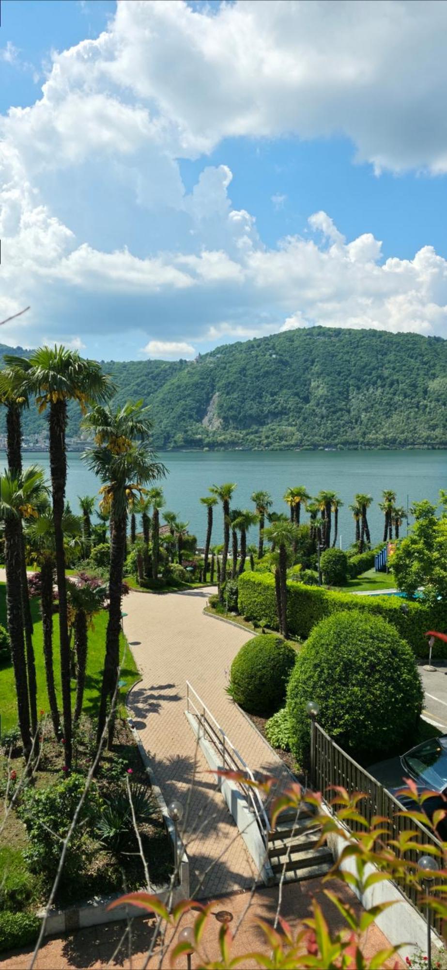 Relax-Lugano Lake Биссоне Экстерьер фото